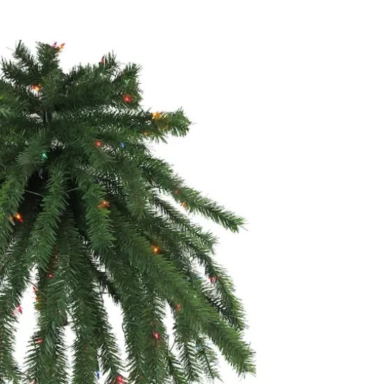 6ft. Pre-Lit Artificial Tropical Outdoor Patio Palm Tree, Multicolor Lights {3}