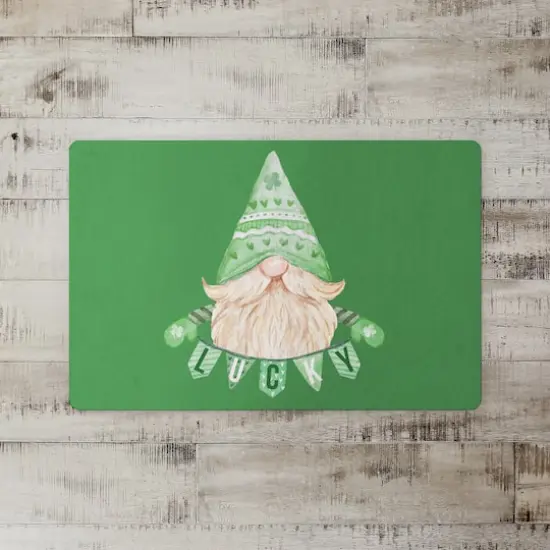 Lucky Leprechaun Floor Mat 27" x 18" Floor Mat {3}