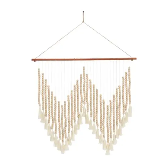 35" Mahogany Traditional Wall D&eacute;cor Brown {6}