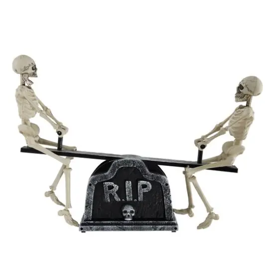 17.7" Animated See-Saw Skeleton by Ashland&reg; {1}