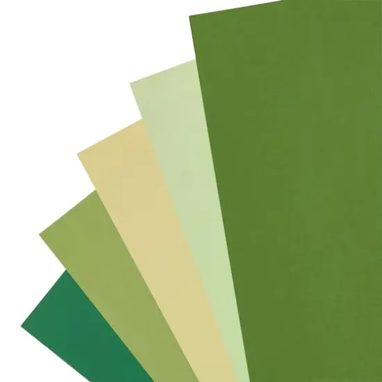 8.5" x 11" 65lb. Cardstock Paper Pack by Recollections&trade;, 50 Sheets Forest {4}