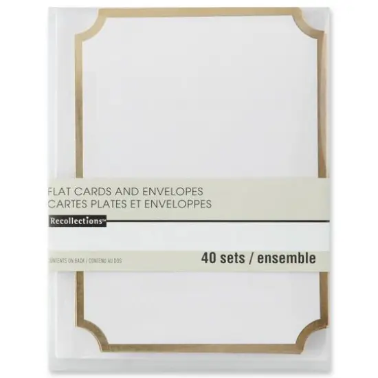 Foil Cards & Envelopes by Recollections&trade;, 4" x 5.5" {7}