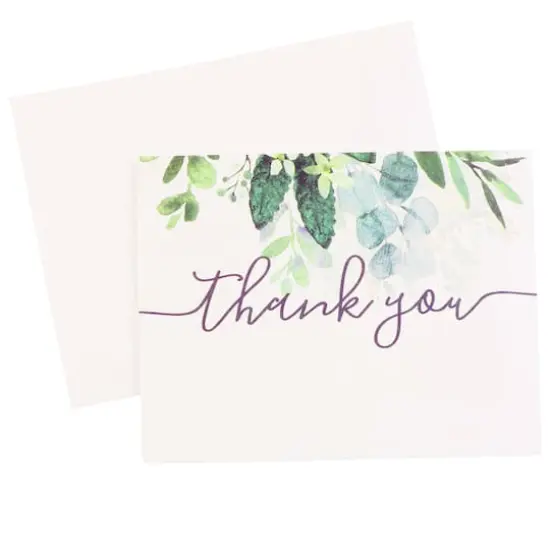 Thanks Cards & Envelopes by Recollections&trade;, 4.25" x 5.5" {1}