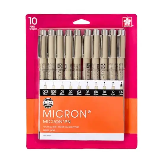 Micron&reg; Black Archival Ink Pens, 10ct. {1}