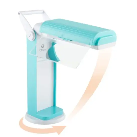 OttLite 11.5" Turquoise Magnifier Task Lamp {4}