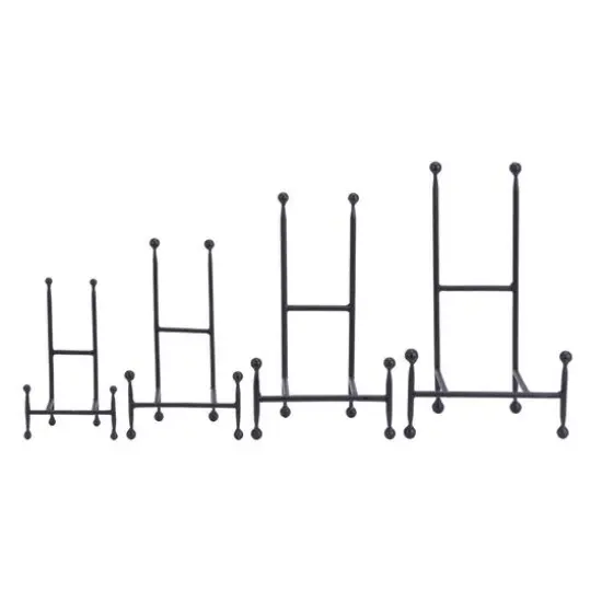 Black Metal Modern Easel Set {1}