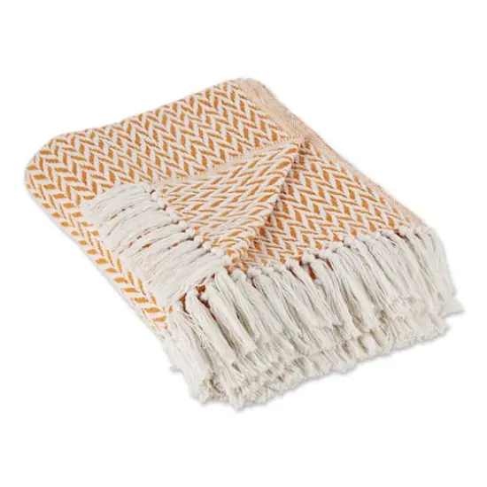 DII&reg; Zig-Zag Throw Pumpkin Spice {1}