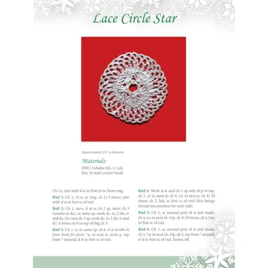 Dover Publications Christmas Ornaments To Crochet {3}