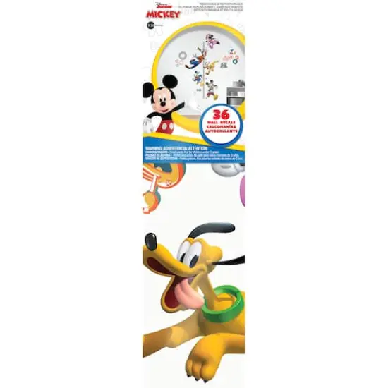RoomMates Mickey and Friends Growth Chart Peel & Stick Wall Decals {8}