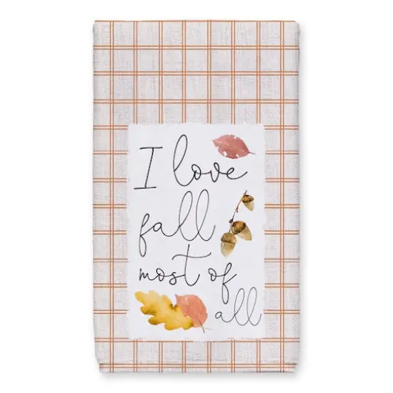 Love Fall Most Of All Tea Towel Set {3}