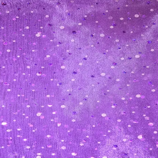 Feldman Purple Dots Organza {3}