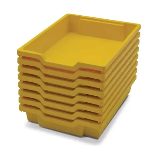 Gratnells Shallow F1 Tray, 8ct. Sunshine Yellow {1}