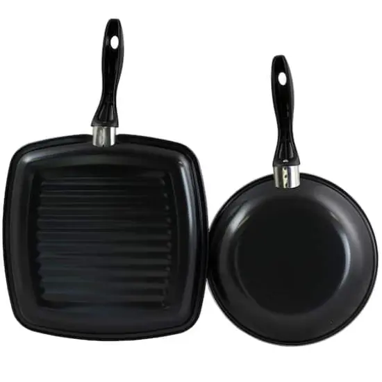Gibson&reg; Westleton Black 2-Piece Cookware Set {3}