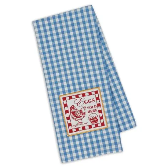DII&reg; Rise & Shine Embroidered Dishtowel Set {3}