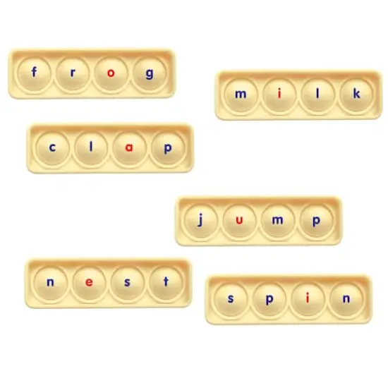 Junior Learning® Pop and Learn!™ Bubble Boards CCVC Language Arts & Sensory Learning {3}