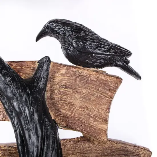 3ft. Halloween Tree with Sign {6}