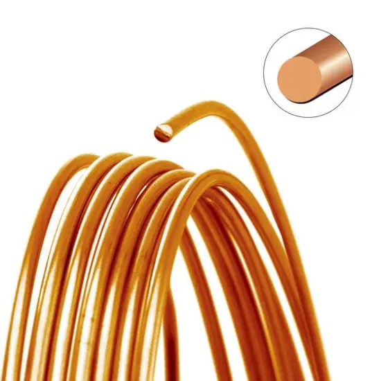 The Beadsmith&reg; Wire Elements&trade; 22 Gauge Tarnish Resistant Soft Temper Wire, 125ft. Copper {5}
