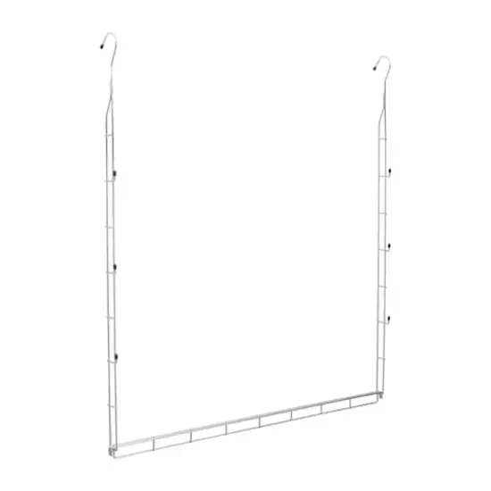 Organize It All 2 Tier Adjustable Closet Rod {1}