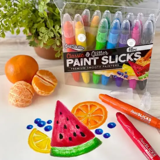 ArtSkills&reg; Kids Washable Tempera Paint Sticks {8}