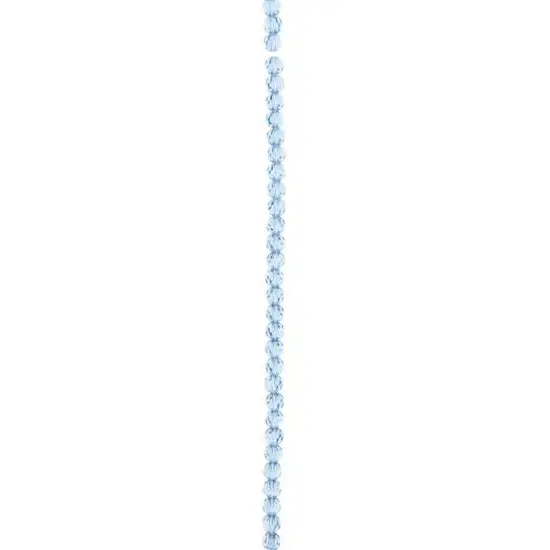 Preciosa Glass Crystal Round Beads, 4mm by Bead Landing&trade; Light Sapphire {4}