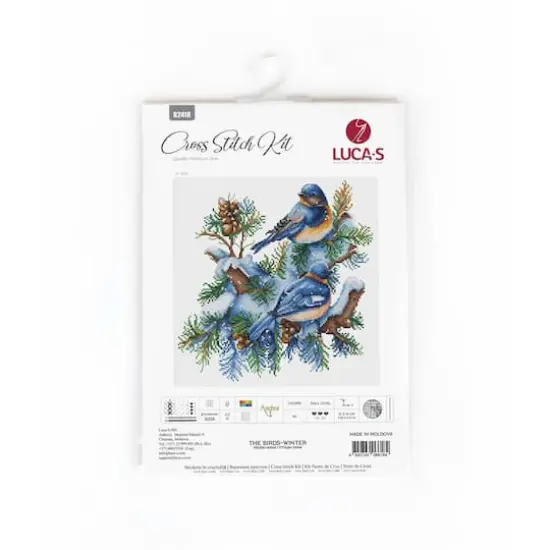 Luca-S The Birds-Winter Counted Cross-Stitch Kit {3}