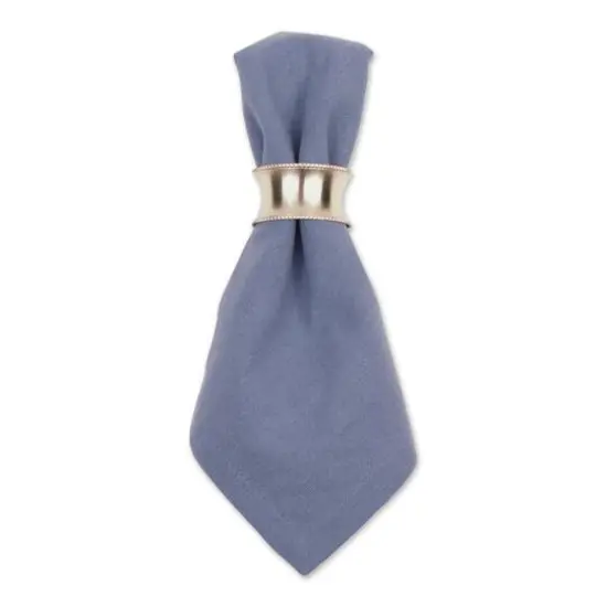 DII&reg; Solid Oversized Napkin, 6ct. Stonewash Blue {4}