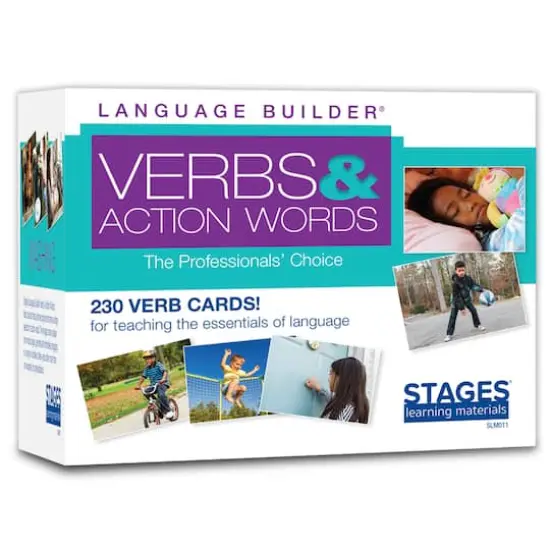 Stages&reg; Learning Materials Language Builder&reg; Verb Picture Cards {4}