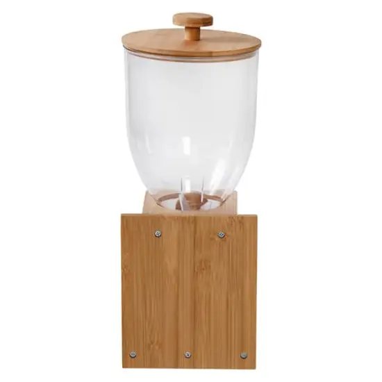Natural Bamboo Cereal Dispenser {14}
