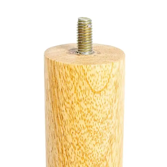 Hello Honey&reg; Natural Round Mango Wood Stool {6}