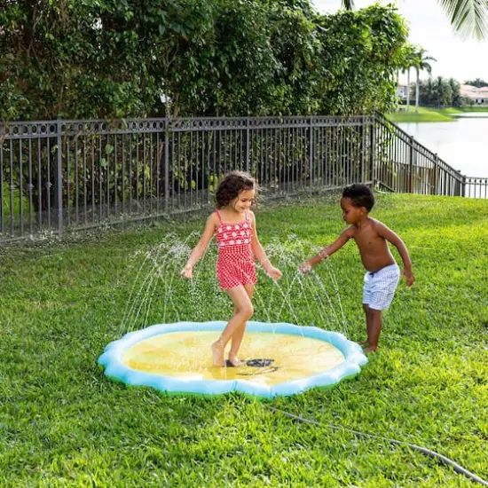 PoolCandy Good Vibes Sunshine Splash Pad {4}