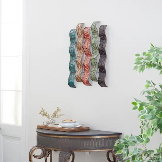 Multicolored Metal Traditional Abstract Wall D&eacute;cor {8}