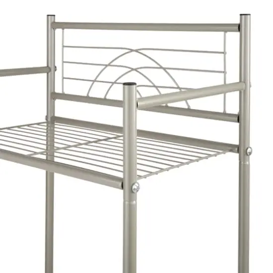 Bath Bliss Satin Nickel Bronze 3-Tier Storage Shelf {7}