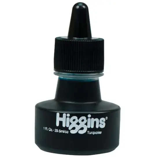 Higgins Drawing Ink, 1oz. Turquoise {1}