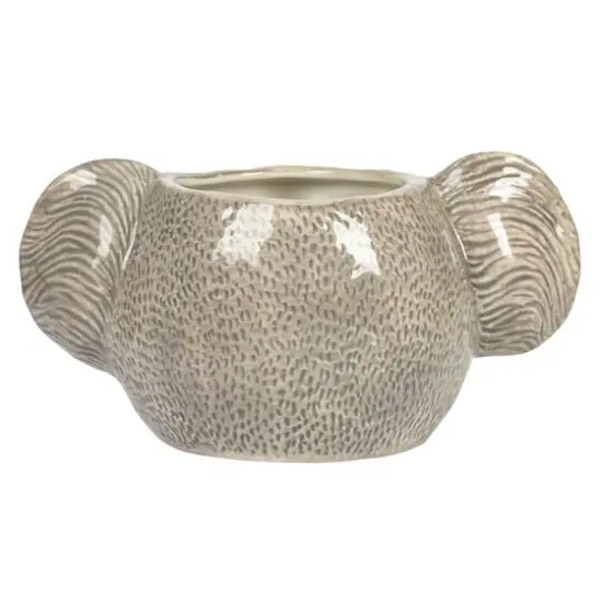 Hello Honey&reg; 7.75" Round Ceramic Koala Head Planter {8}