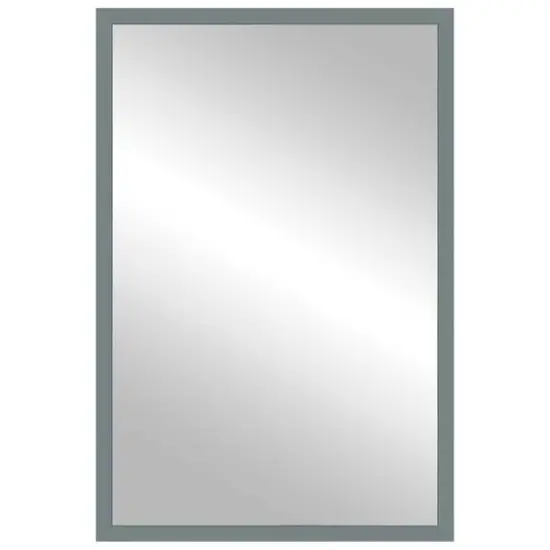 Timeless Frames&reg; 37" Beck Gray Framed Wall Mirror {1}
