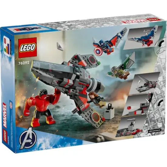 LEGO&reg; Marvel Captain America vs. Red Hulk Battle 76292 {4}