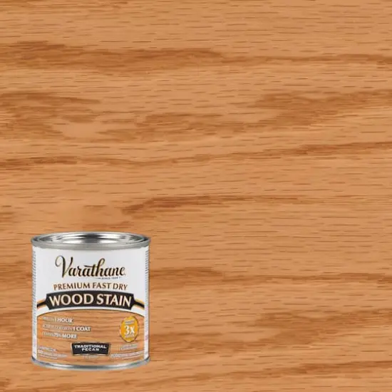 Varathane&reg; 8oz. Premium Fast Dry Wood Stain Traditional Pecan {4}