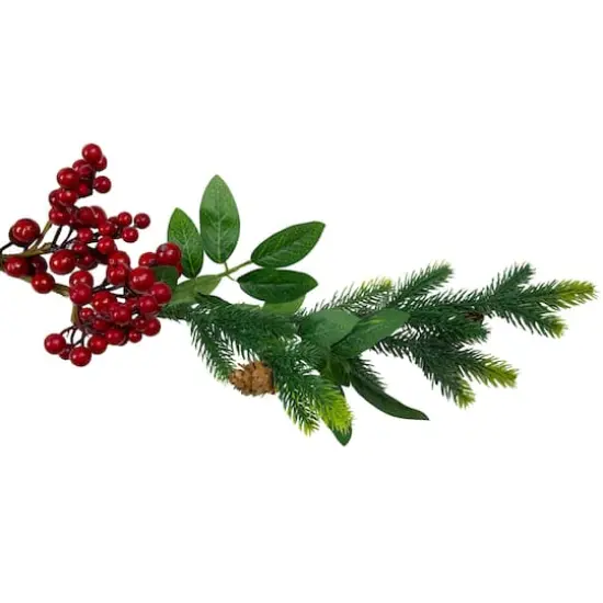 5ft. Pre-Decorated Berries & Pinecones Pine Springs Garland {7}