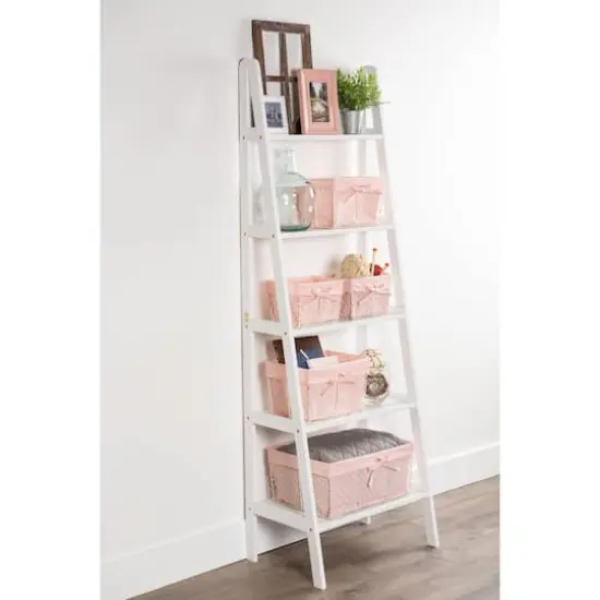 DII&reg; Blush Pink Lined Chicken Wire Basket Set {4}