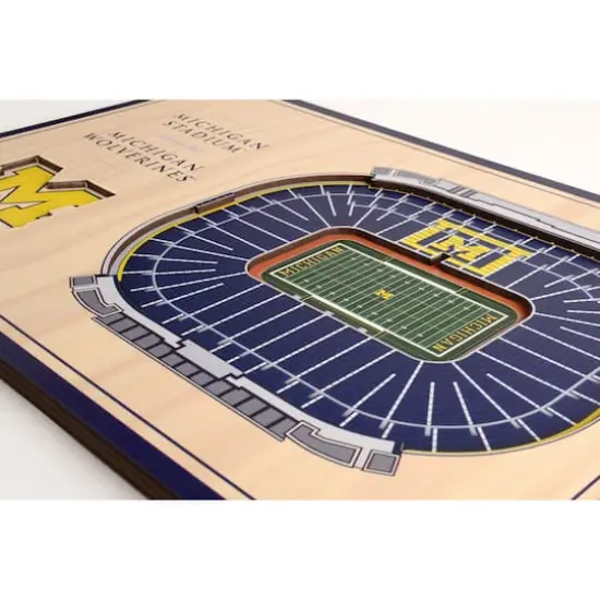 NCAA 3D StadiumViews Desktop Display Michigan Wolverines {5}