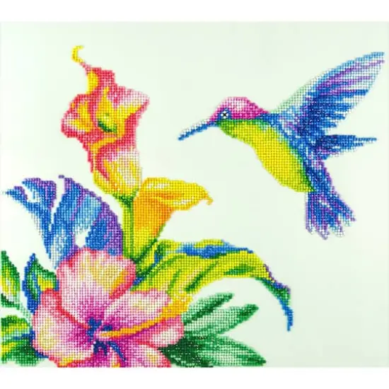 Diamond Art Advanced Hummingbird Kit {1}