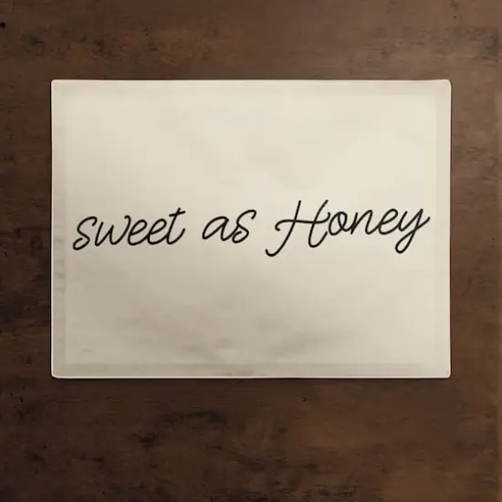 Sweet As Honey Hive 18" x 14" Poly Twill Placemat {3}