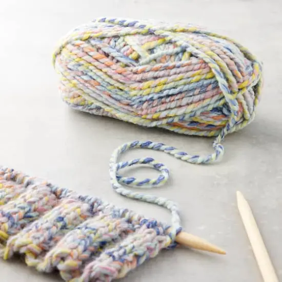 Lion Brand&reg; Wool-Ease&reg; Thick & Quick&reg; Variegated Yarn Dreamcatcher {3}