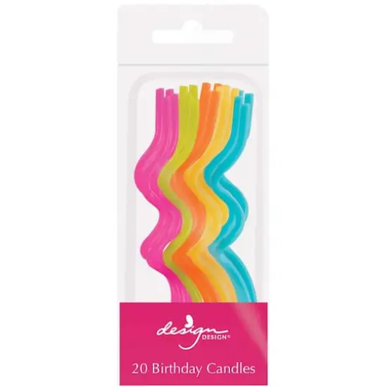 Design Design Twisted Style Specialty Birthday Candles Set {1}