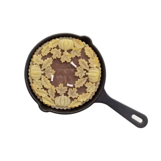 9oz. Cast Iron Pumpkin Pie Scented Candle by Ashland&reg; {3}