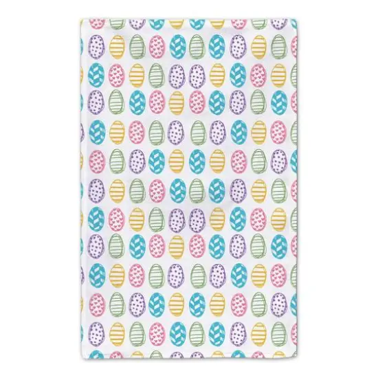 Hoppy Easter Bunny Glasses Tea Towel Set {6}