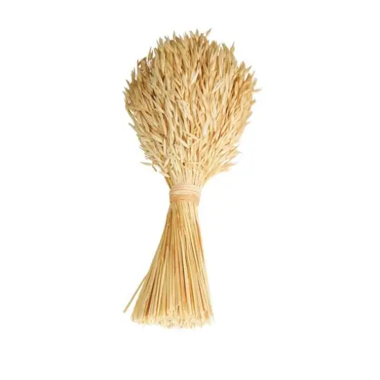 17" Beige Wheat Grass Stalk Bundle {5}