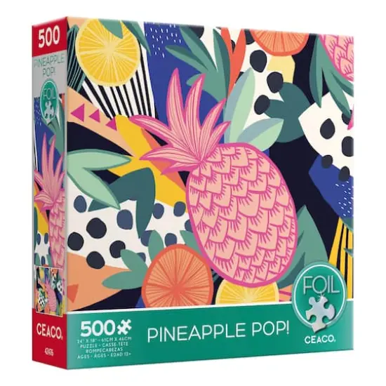 Assorted Foil 500 Piece Puzzle {14}