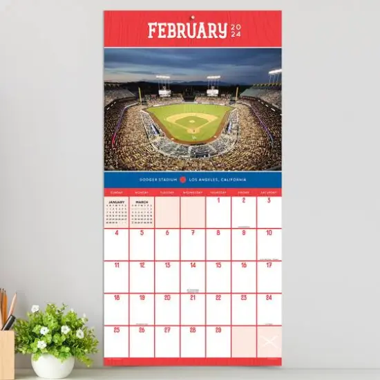 TF Publishing 2024 Ballparks Wall Calendar {5}