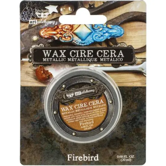Finnabair Art Alchemy Metallique Wax, 0.68oz. Firebird {1}